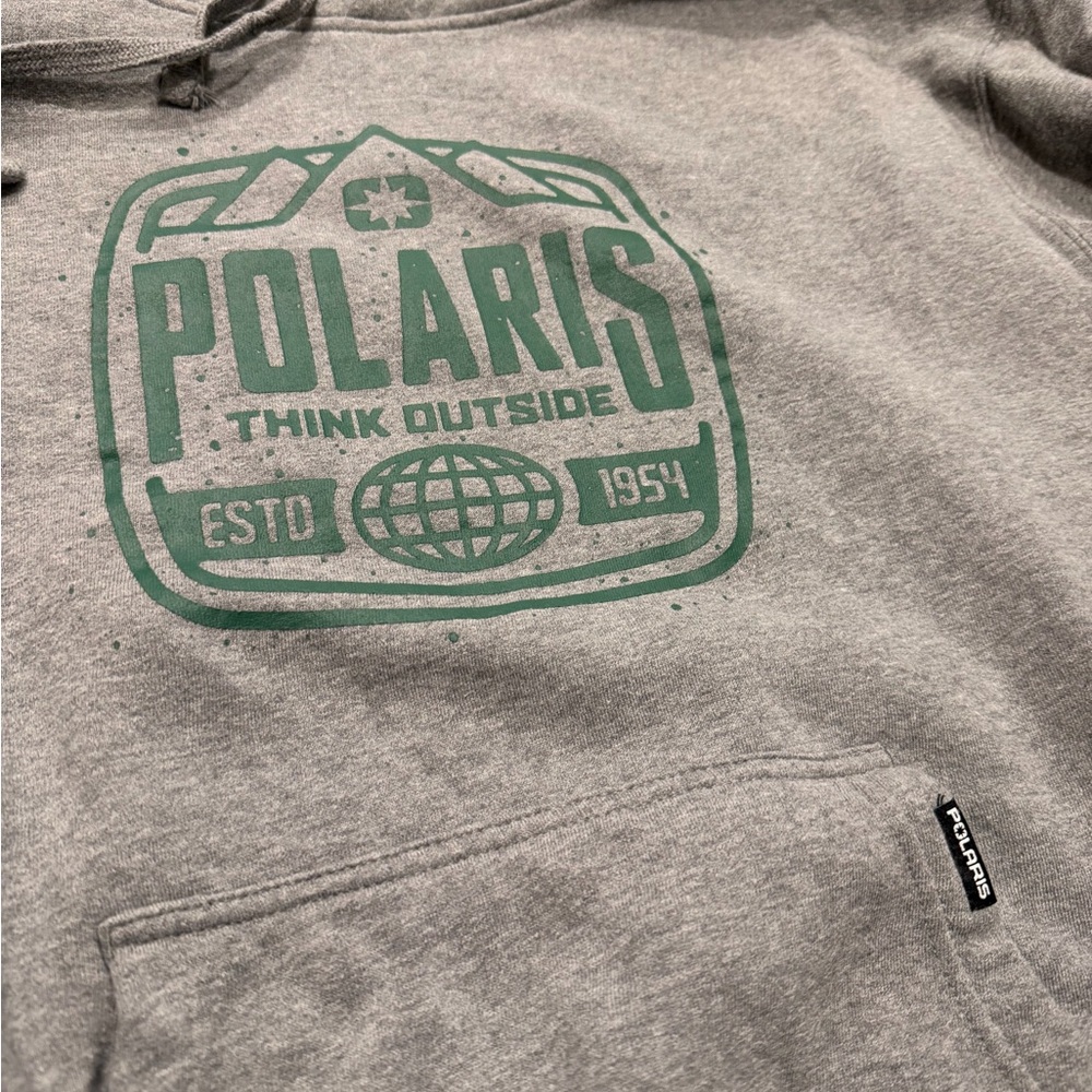 Polaris Gray Graphic Hoodie - Picture 2 of 3